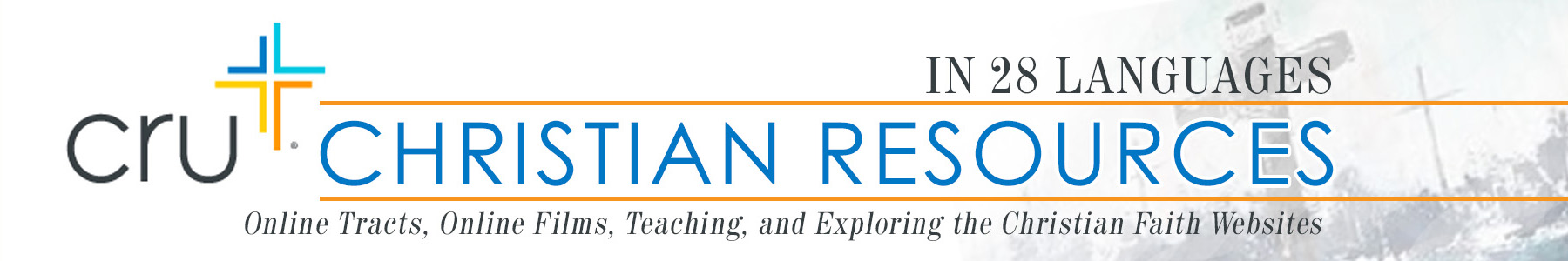 Cru Christian Resources in 28 Languages